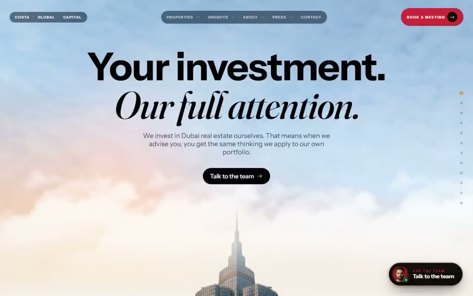 Costa Global Capital — Real estate